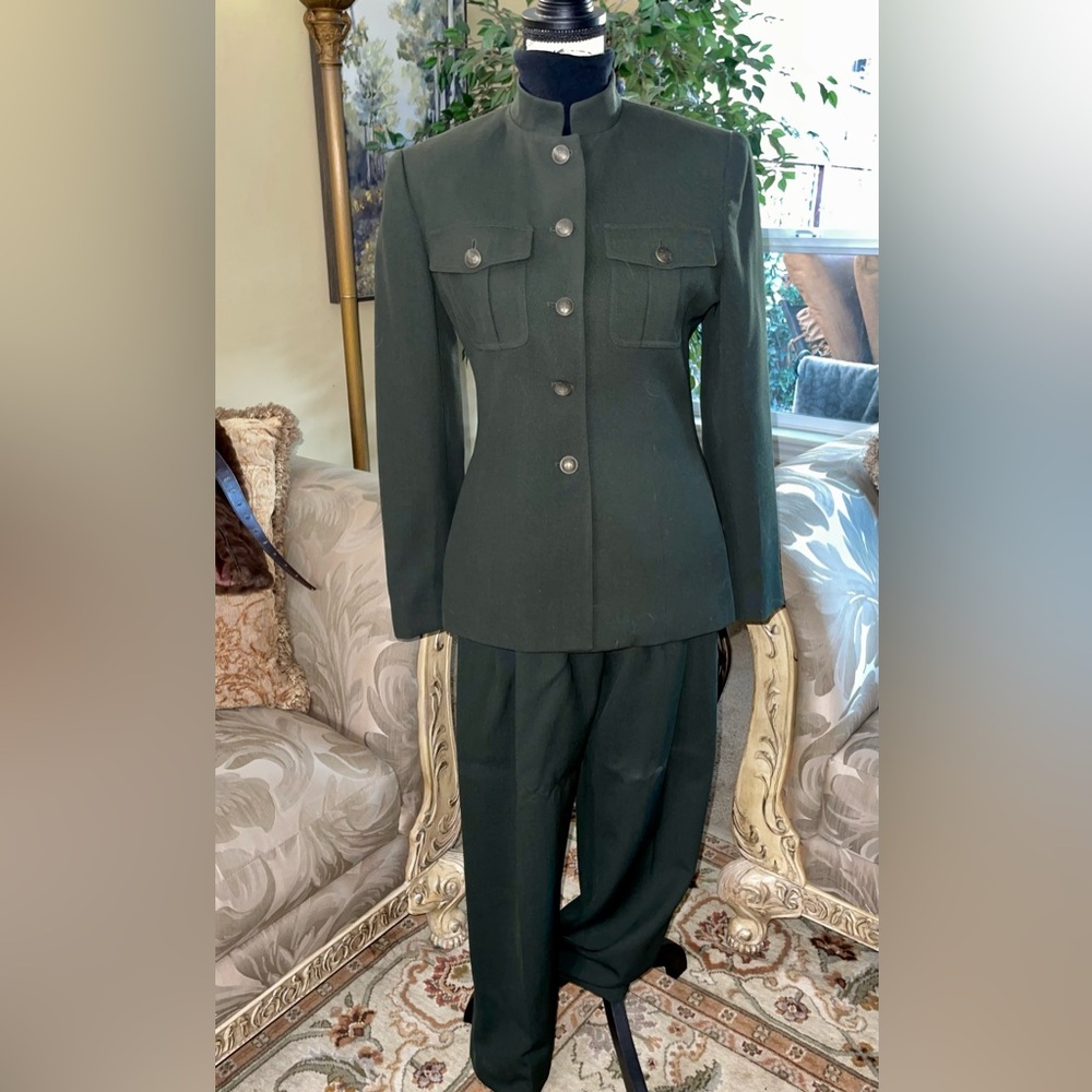 Jones, New York wool lined, jacket, and slacks
